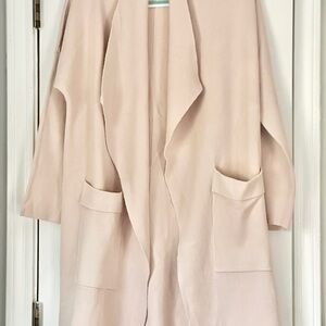 Twelfth Street by Cynthia Vincent Cardigan in Blush Pink Size Small